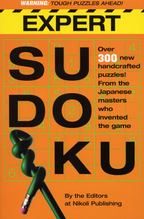 Expert Sudoku - 9780761158356 by Nikoli Publishing