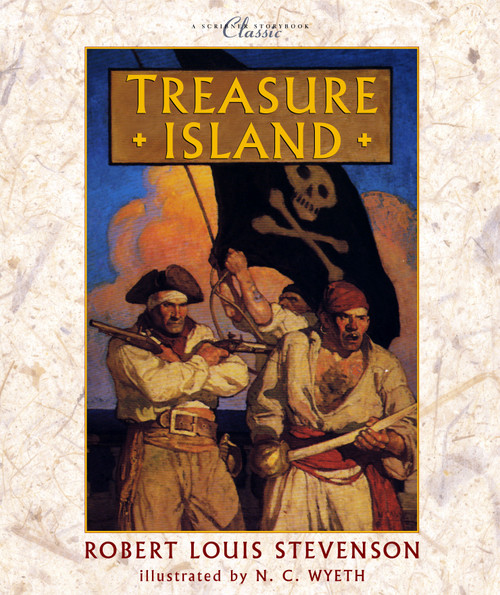 Treasure Island - 9780689854682 by Robert  Louis Stevenson, Timothy Meis, N.C. Wyeth, 9780689854682