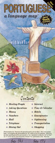 PORTUGUESE a language map (Quick reference phrase guide for beginning and advanced use.  Words and phrases in English, Portuguese, and phonetics for easy pronunciation.  Portuguese language at your fingertips for travel and communicating.  Publishe.. by Kristine K. Kershul, 9781931873796