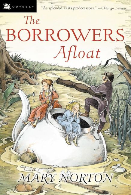 The Borrowers Afloat by Mary Norton, Beth Krush, Joe Krush, 9780152047337