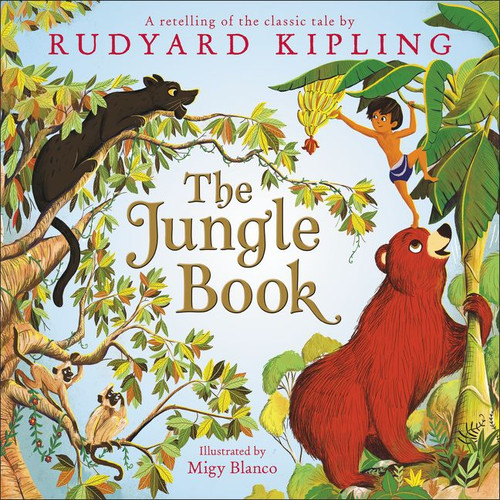 The Jungle Book - 9780062370877 by Rudyard Kipling, Laura Driscoll, Migy Blanco, 9780062370877