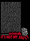 Technically, It's Not My Fault (Concrete Poems) by John Grandits, 9780618503612