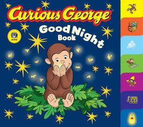 Curious George Good Night Book Tabbed by H. A. Rey, 9780618777112