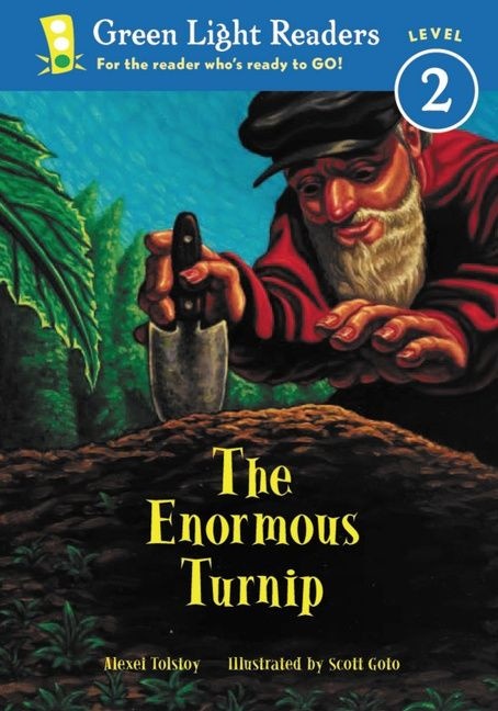The Enormous Turnip by Alexei Tolstoy, Scott Goto, 9780152048433
