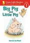 Big Pig and Little Pig by David McPhail, 9780152048570