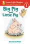 Big Pig and Little Pig by David McPhail, David McPhail, 9780152048570