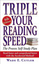Triple Your Reading Speed (4th Edition) by Wade E. Cutler, 9780743475761