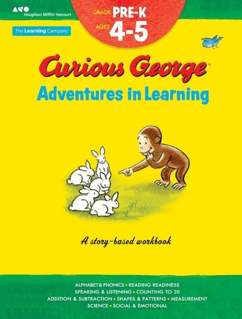 Curious George Adventures in Learning, Pre-K (Story-based learning) by The Learning Company, 9780544372733
