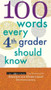 100 Words Every Fourth Grader Should Know by Editors of the American Heritage Dictionaries, 9780544106116