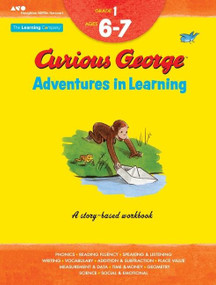 Curious George Adventures in Learning, Grade 1 (Story-based learning) by The Learning Company, 9780544373235