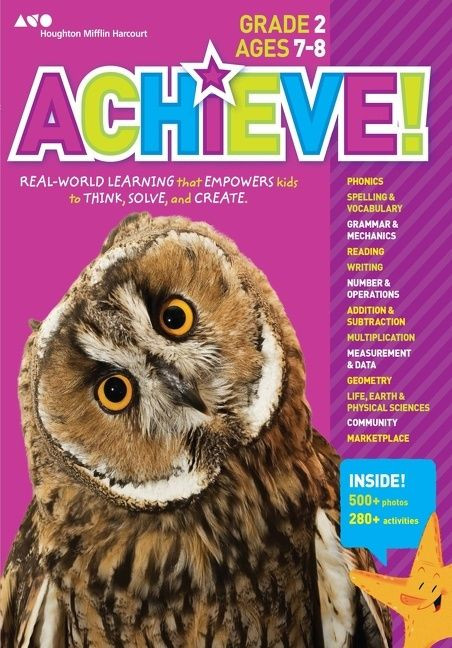 Achieve! Grade 2 (Think. Play. Achieve!) by The Learning Company, 9780544372511