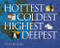 Hottest, Coldest, Highest, Deepest by Steve Jenkins, 9780618494880