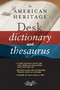 The American Heritage Desk Dictionary And Thesaurus by Editors of the American Heritage Di, 9780544176188