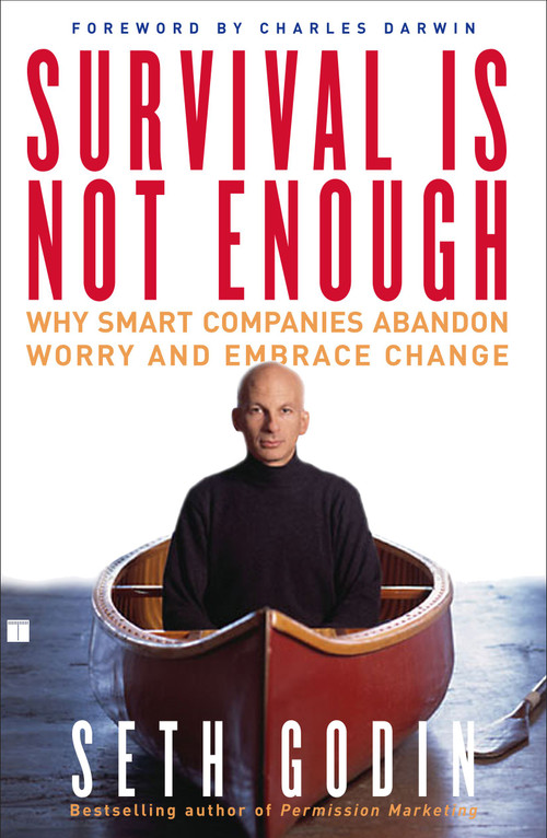 Survival Is Not Enough (Why Smart Companies Abandon Worry and Embrace Change) by Seth Godin, 9780743233385