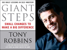 Giant Steps (Small Changes to Make a Big Difference) by Tony Robbins, 9780671891046