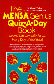 The Mensa Genius Quiz-a-day Book by Abbie F. Salny, Mensa, 9780201135497