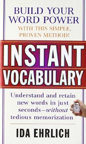 Instant Vocabulary by Ida Ehrlich, 9780671677275