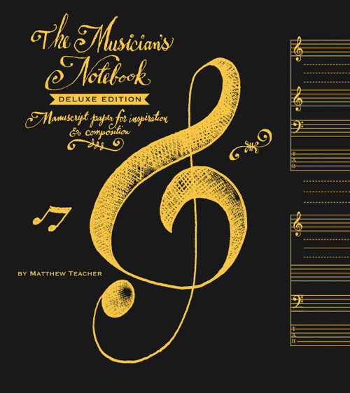 Musician's Notebook Deluxe Ed. by Matthew Teacher, 9780762448005