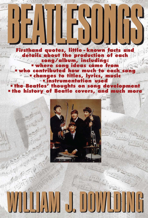 Beatlesongs by William J. Dowlding, 9780671682293