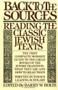 Back To The Sources by Barry W. Holtz, 9780671605964