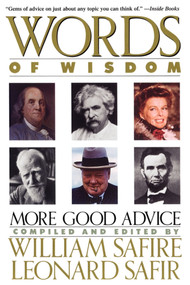Words of Wisdom by William Safire, 9780671695873
