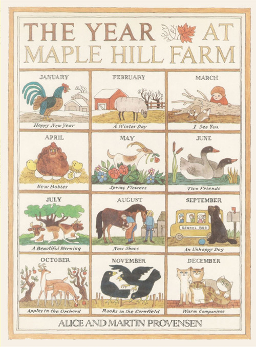 The Year At Maple Hill Farm by Alice Provensen, Martin Provensen, 9780689845000