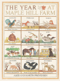 The Year At Maple Hill Farm by Alice Provensen, Martin Provensen, 9780689845000