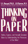 Thinking on Paper by V.a. Howard, J.H. Barton, 9780688077587