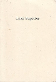 Lake Superior by Lorine Niedecker, Joshua Beckman, 9781933517667