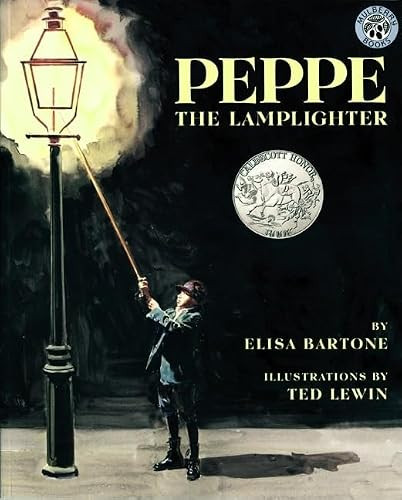 Peppe the Lamplighter (A Caldecott Honor Award Winner) - 9780688154691 by Elisa Bartone, Ted Lewin, 9780688154691