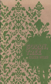 Sorry, Tree by Eileen Myles, 9781933517209