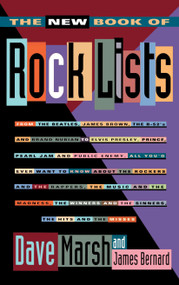 New Book of Rock Lists by Dave Marsh, 9780671787004