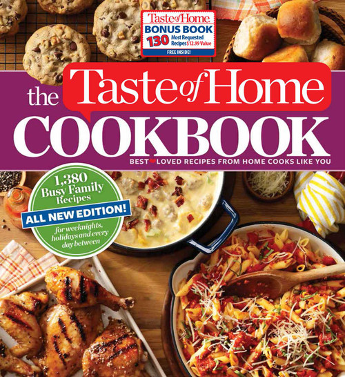Taste of Home Cookbook 4th Edition with Bonus by Taste of Home Taste of Home, 9781617654046