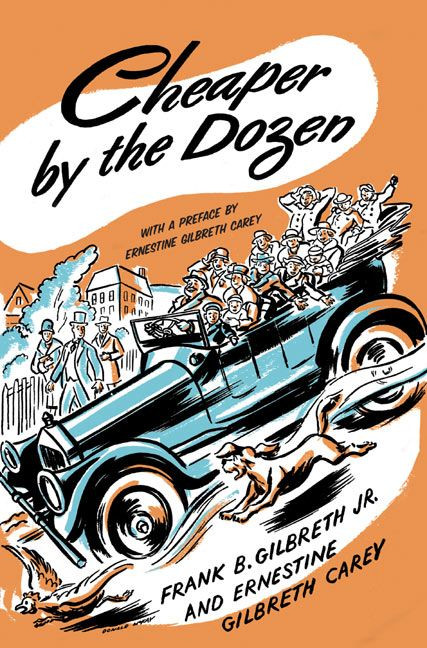 Cheaper by the Dozen - 9780060763138 by Frank B. Gilbreth, Ernestine Gilbreth Carey, 9780060763138