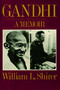 Gandhi (A Memoir) by William L. Shirer, 9781451696059