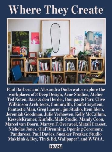 Where They Create by Alexandra Onderwater, Paul Barbera, 9789077174494