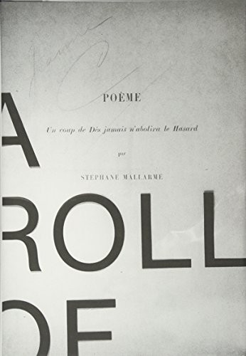 A Roll of the Dice by Stéphane Mallarmé, Jeff Clark, Robert Bononno, 9781940696041
