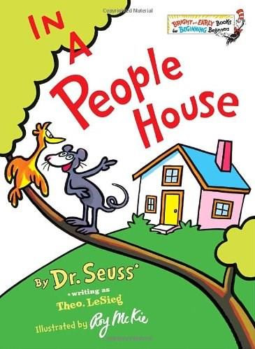In a People House by Dr. Seuss, 9780394823959