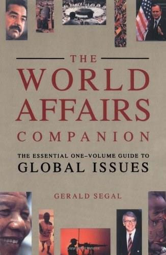 World Affairs Companion by Gerald Segal, 9780671741563