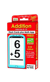 Addition 0-12 Flash Cards by Alex A. Lluch, 9781613510988
