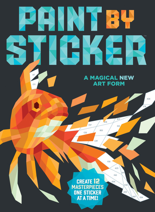 Paint by Sticker (Official) (Create 12 Masterpieces One Sticker at a Time!) by Workman Publishing, 9780761187233