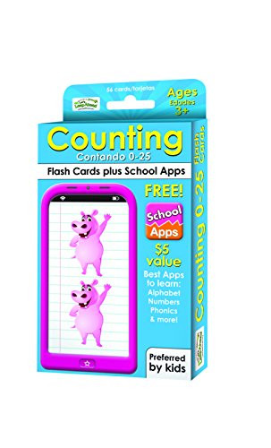 Counting 0-25 Flash Cards by Alex A. Lluch, 9781613511046