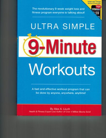Ultra Simple 9-Minute Workouts by Alex A. Lluch, 9781936061396