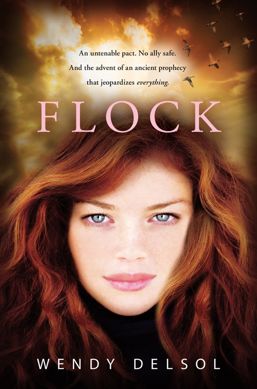 Flock by Wendy Delsol, 9780763660109