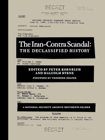 The Iran-Contra Scandal by Peter Kornbluh, 9781565840478