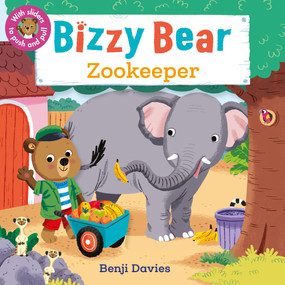 Bizzy Bear: Zookeeper ((Interactive Zoo Animal Board Book for Toddlers - With Sturdy Tabs and Slides to Push and Pull)) by Benji Davies, 9780763676032