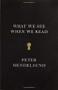 What We See When We Read by Peter Mendelsund, 9780804171632