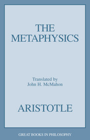Metaphysics - 9780879756710 by Aristotle, John H. McMahin, 9780879756710