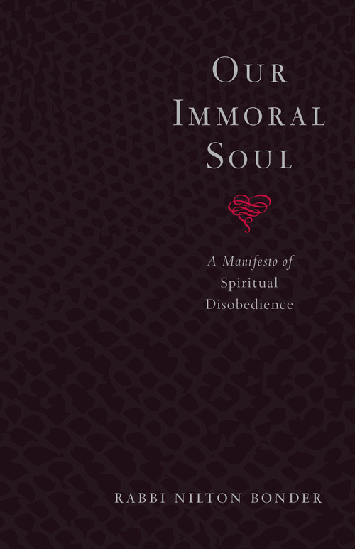 Our Immoral Soul (A Manifesto of Spiritual Disobedience) by Rabbi Nilton Bonder, 9781570629242