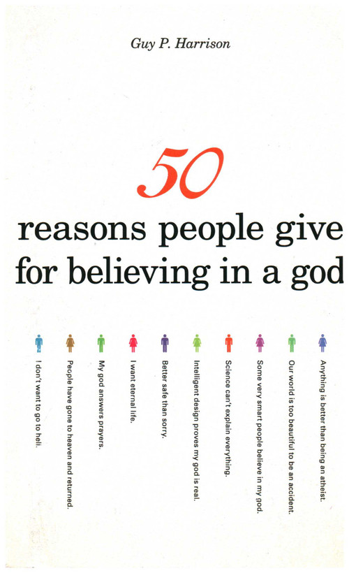 50 Reasons People Give for Believing in a God by Guy P. Harrison, 9781591025672